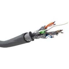 goobay Patchk.CAT6 SFTP starr LC gy 100m